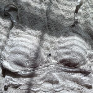 BR02 - ARIELLE BRALETTE WHITE